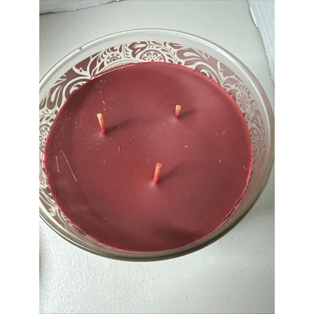 Bath & Body Works Home RED VELVET CUPCAKE Large 3 Wick Jar Candle Read‎ Desc